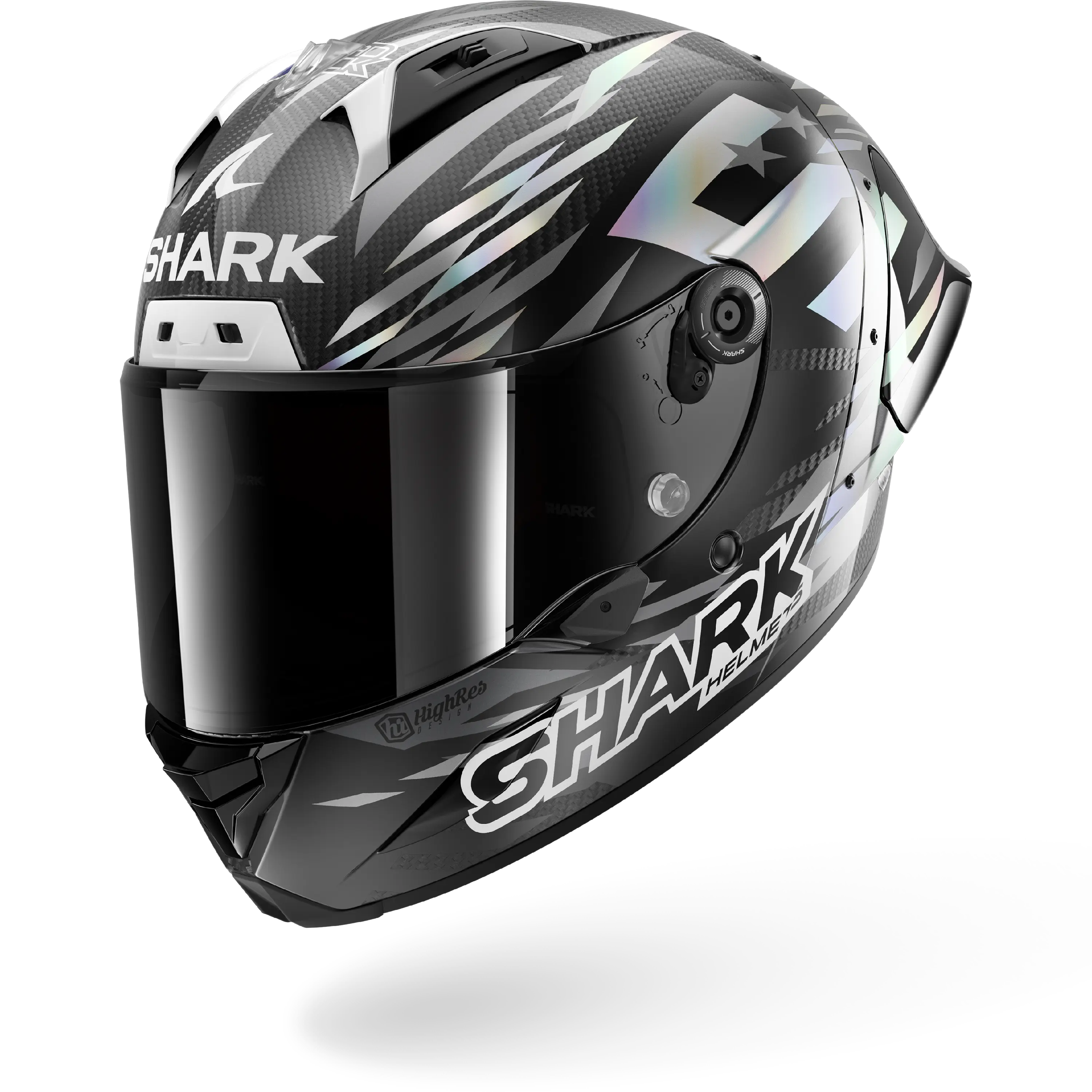 AERON-GP FIM 2 FIM RACING #2 REPLICA ZARCO WINTER TEST 2026 Carbon Anthracite Chrom