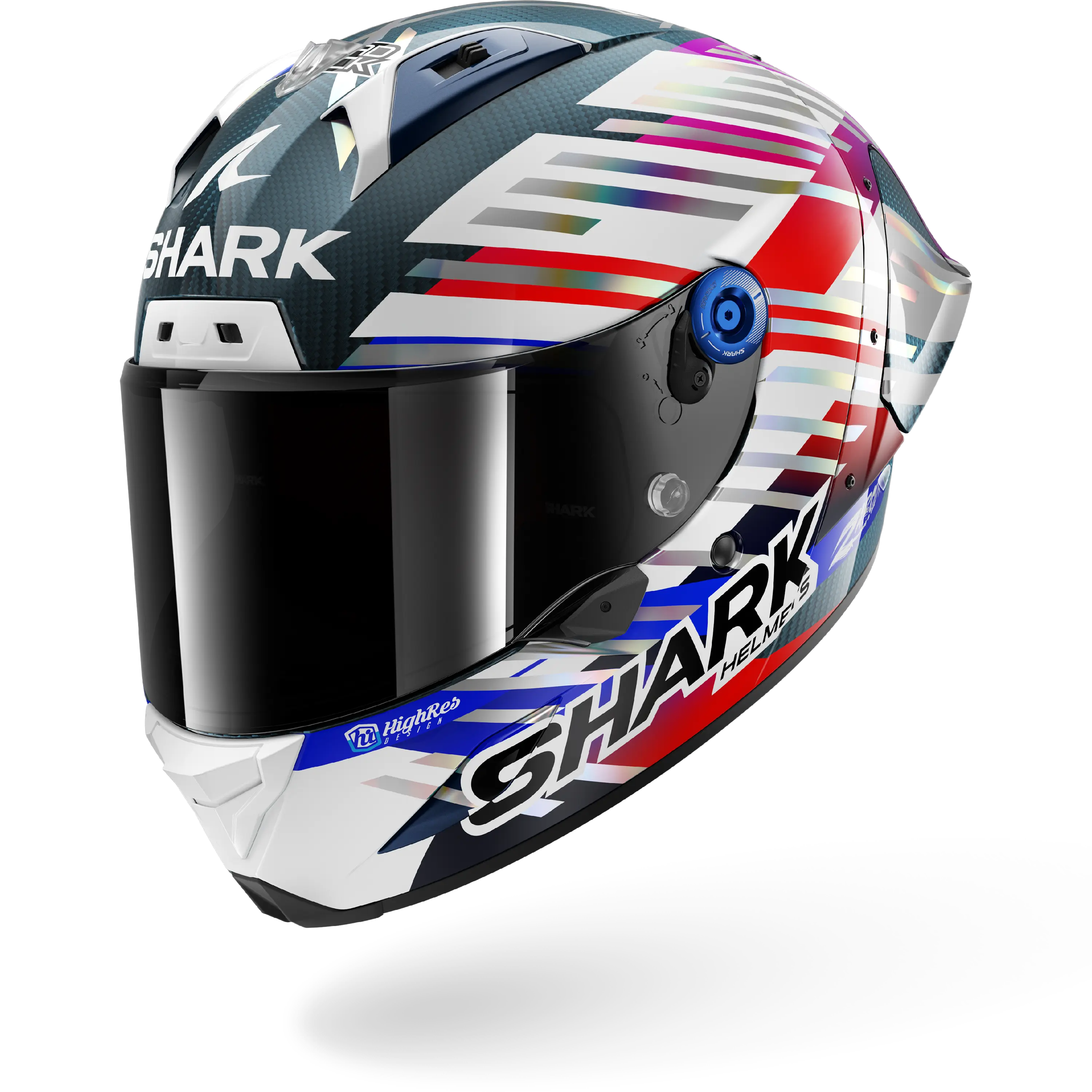 AERON-GP FIM 2 RACING #2 REPLICA ZARCO GP DE FRANCE 2026 Carbon Chrome Red