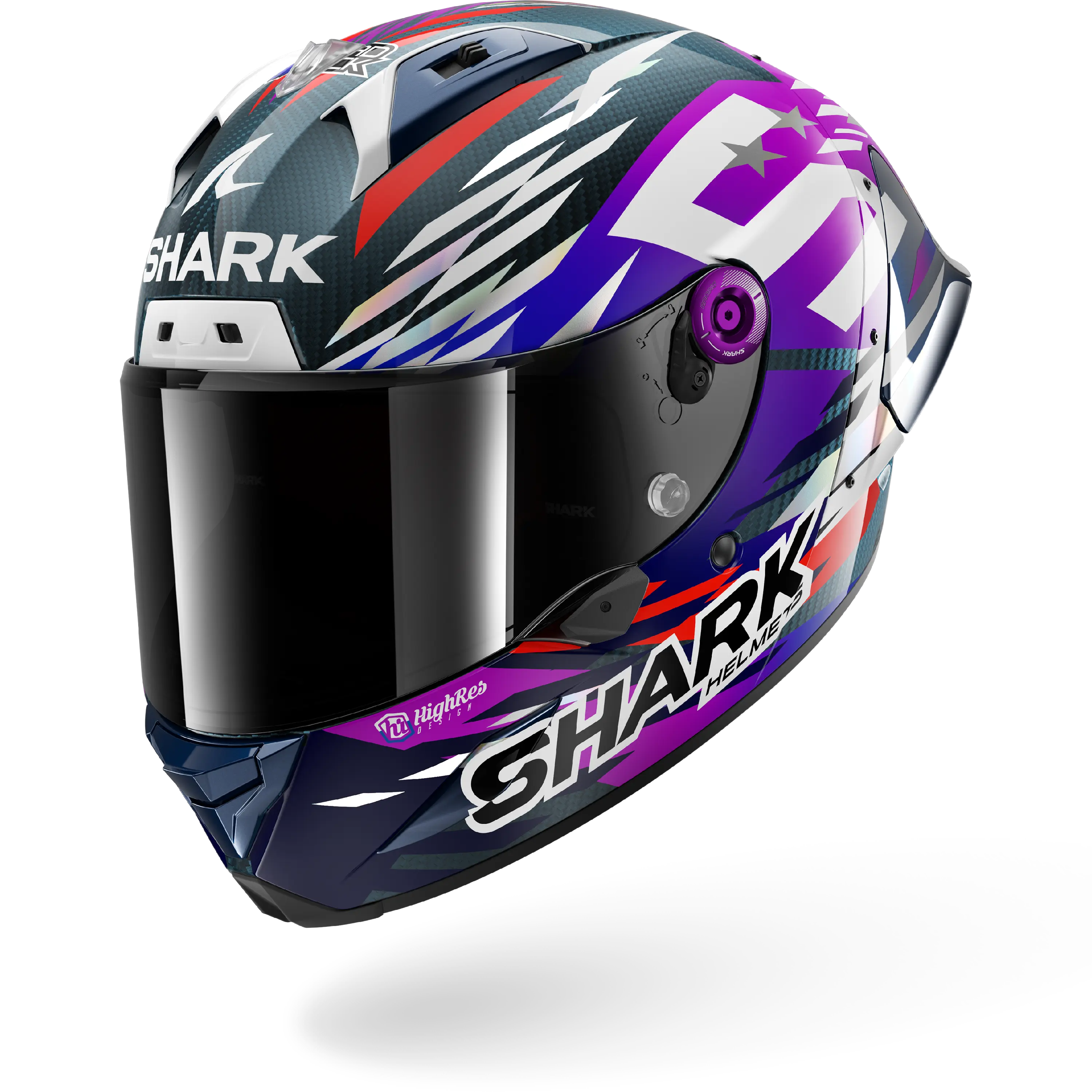 AERON-GP FIM 2 RACING #2 REPLICA ZARCO SIGNATURE 2026 Carbon Violet Chrom