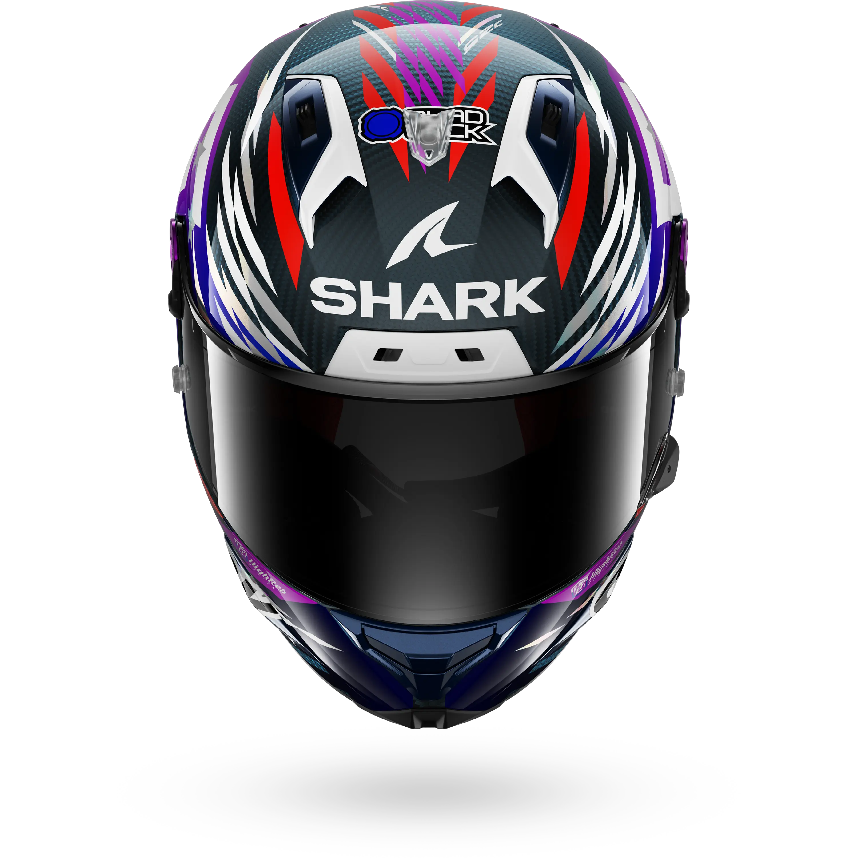 AERON-GP FIM 2 RACING #2 REPLICA ZARCO SIGNATURE 2026 Carbon Violet Chrom - Image 3