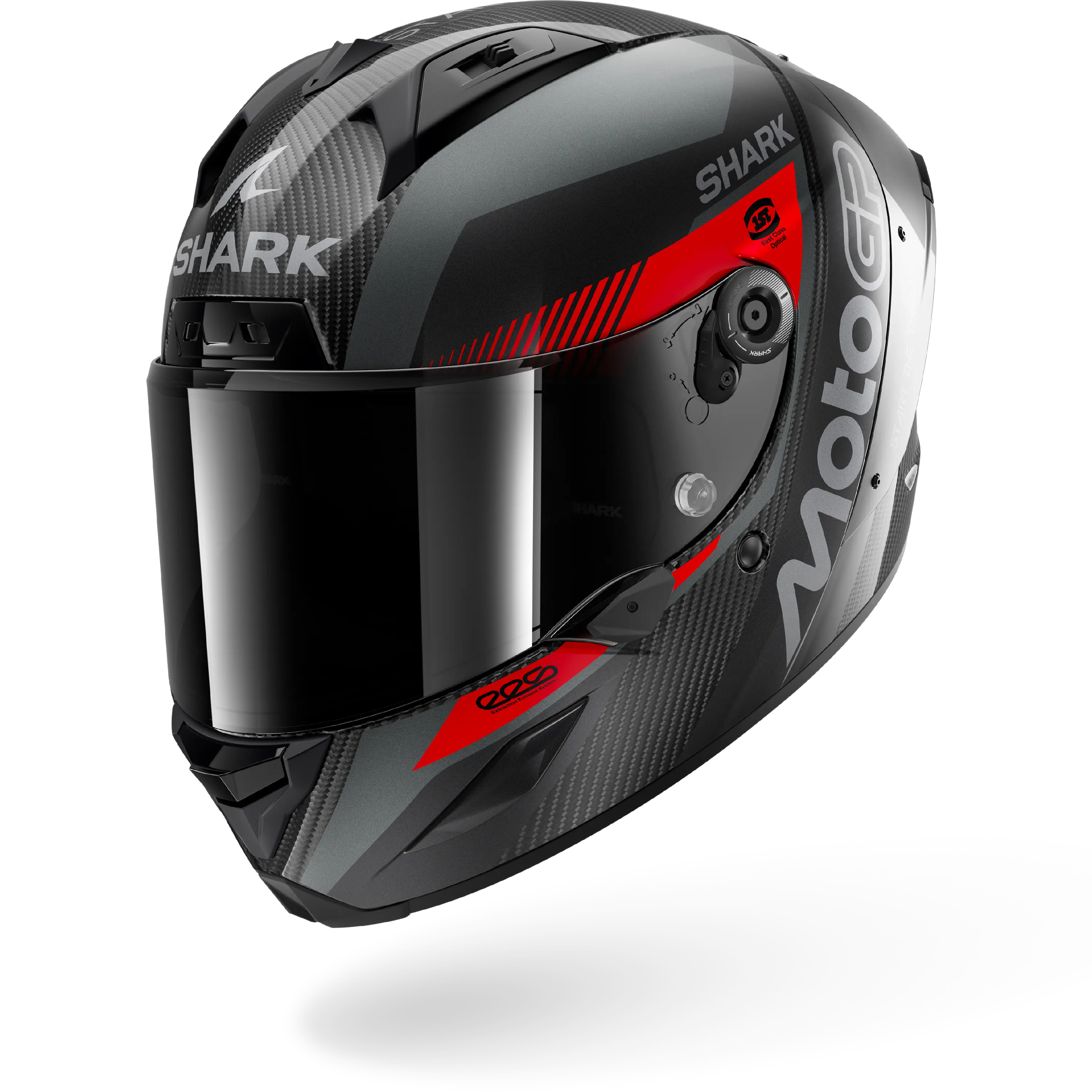 AERON MOTOGP Carbon Anthracite Red