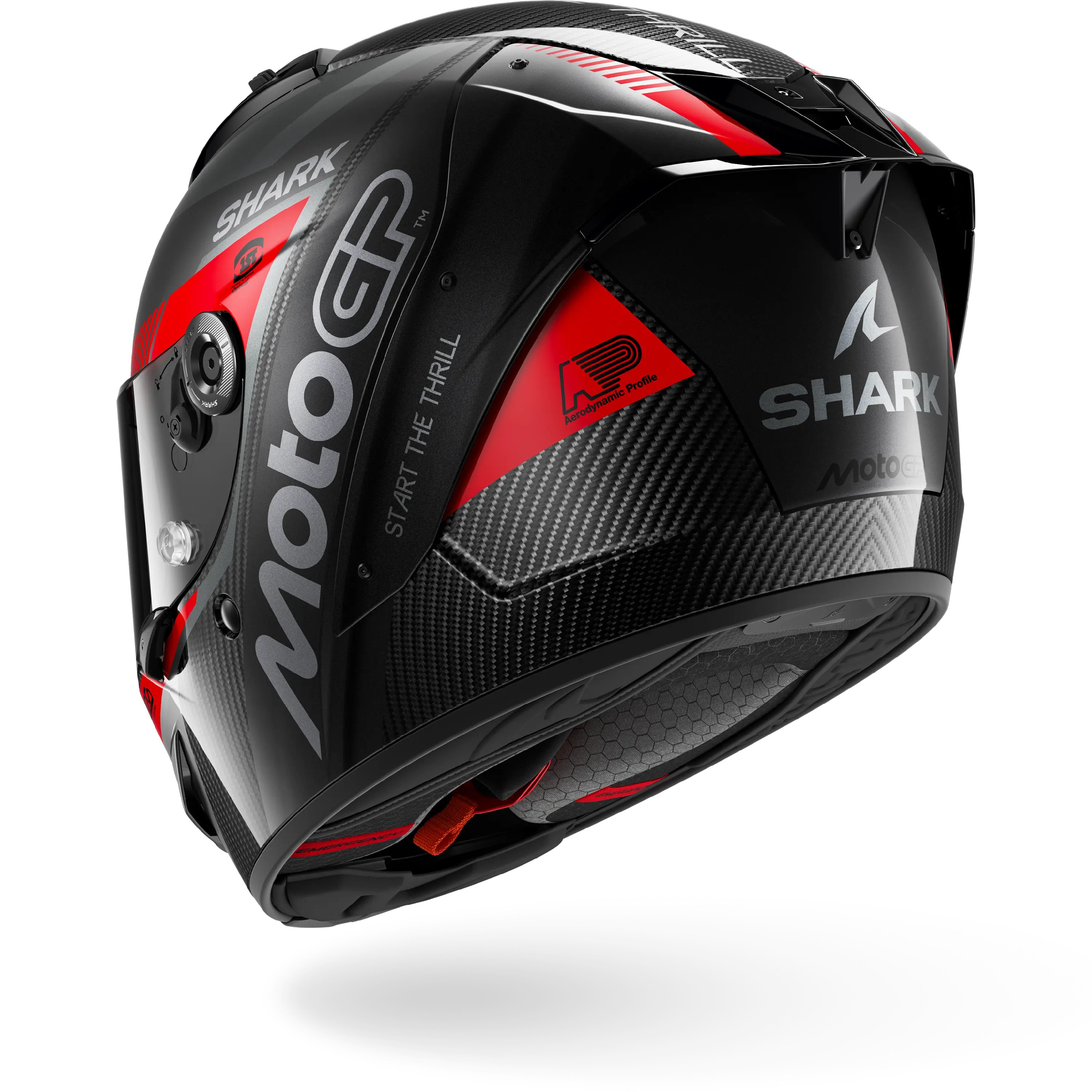 AERON MOTOGP Carbon Anthracite Red - Image 2