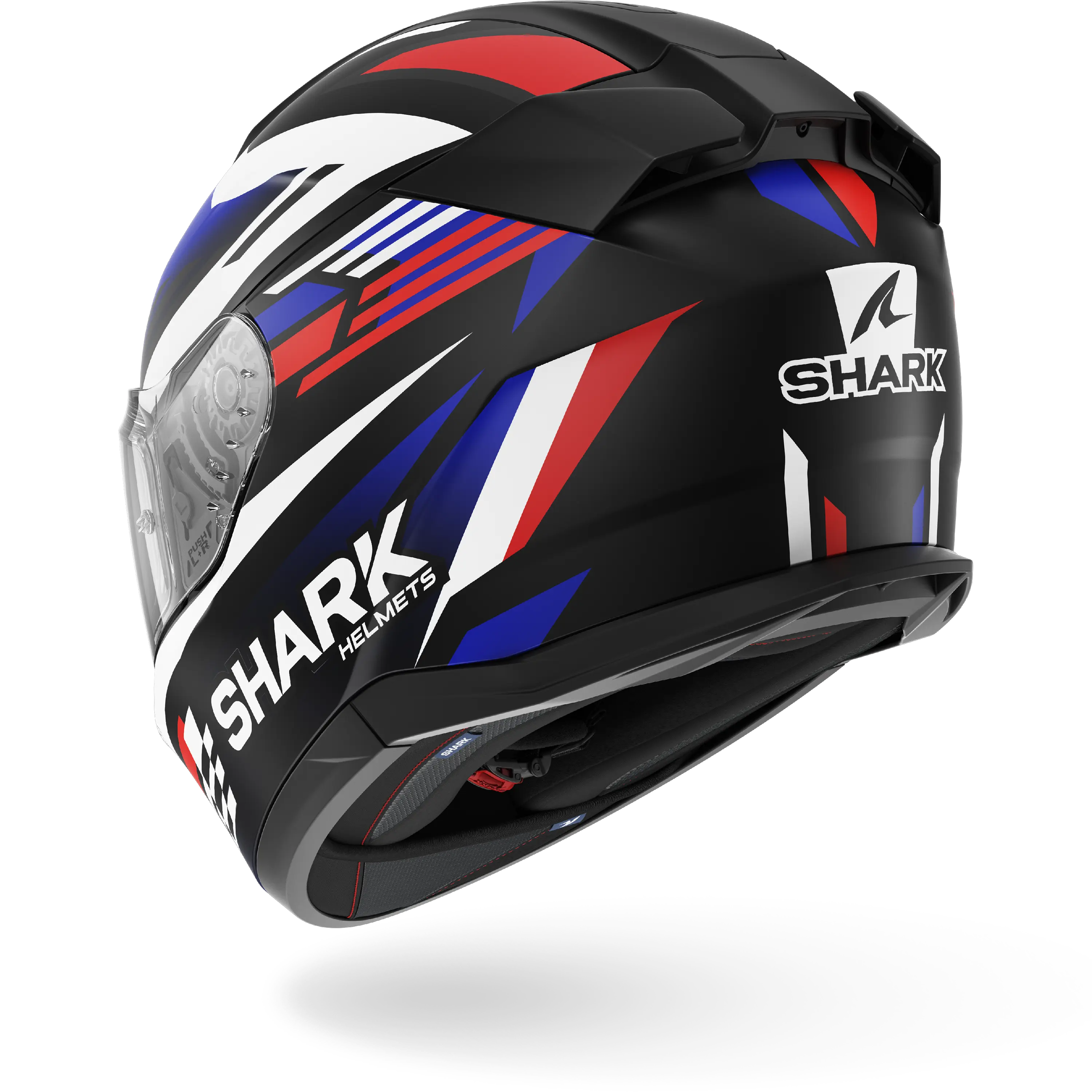 D-SKWAL 3 Firstlap Matte Black Blue Red - Image 2