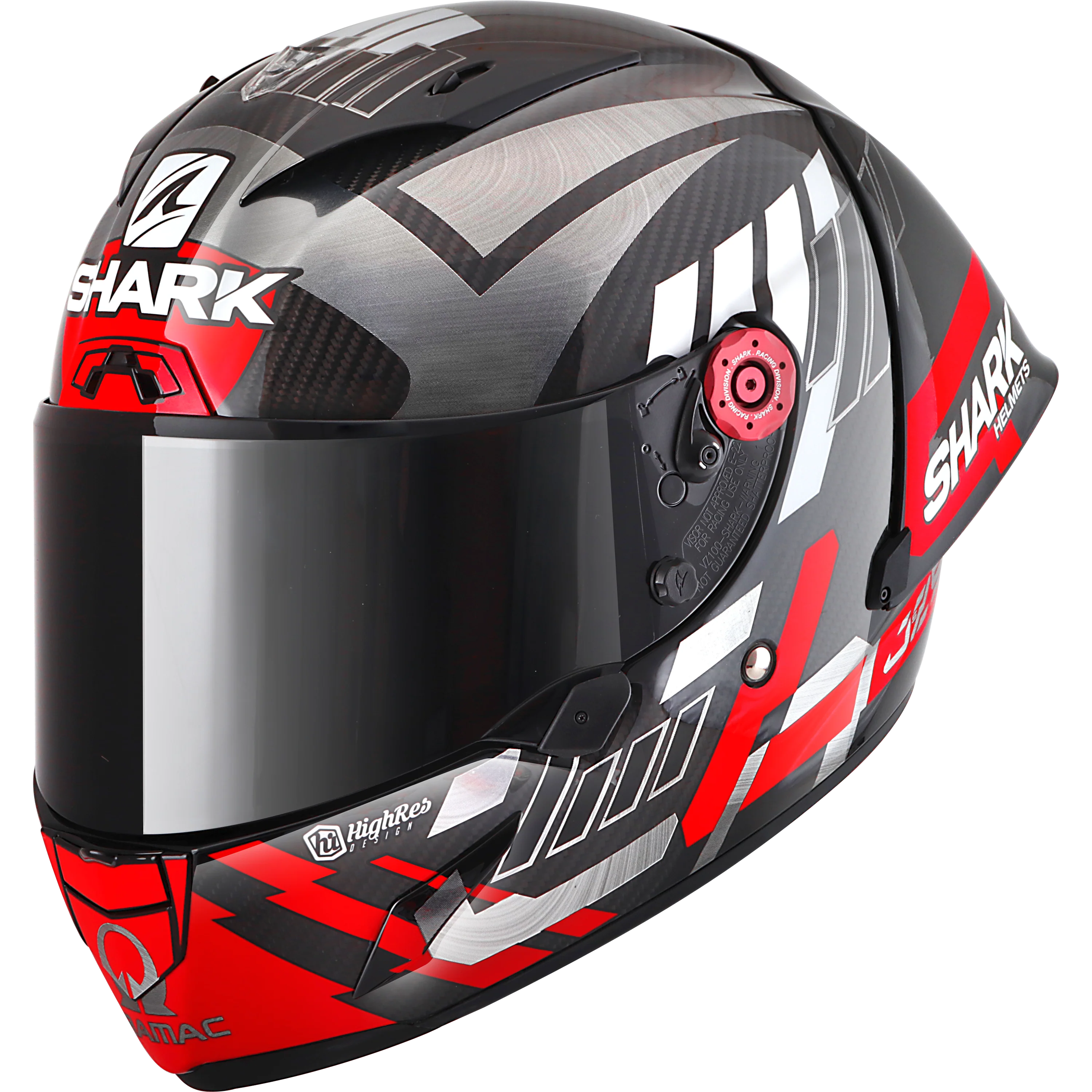 RACE-R PRO GP 06 REPLICA ZARCO WINTER TEST Carbon Chrome Red