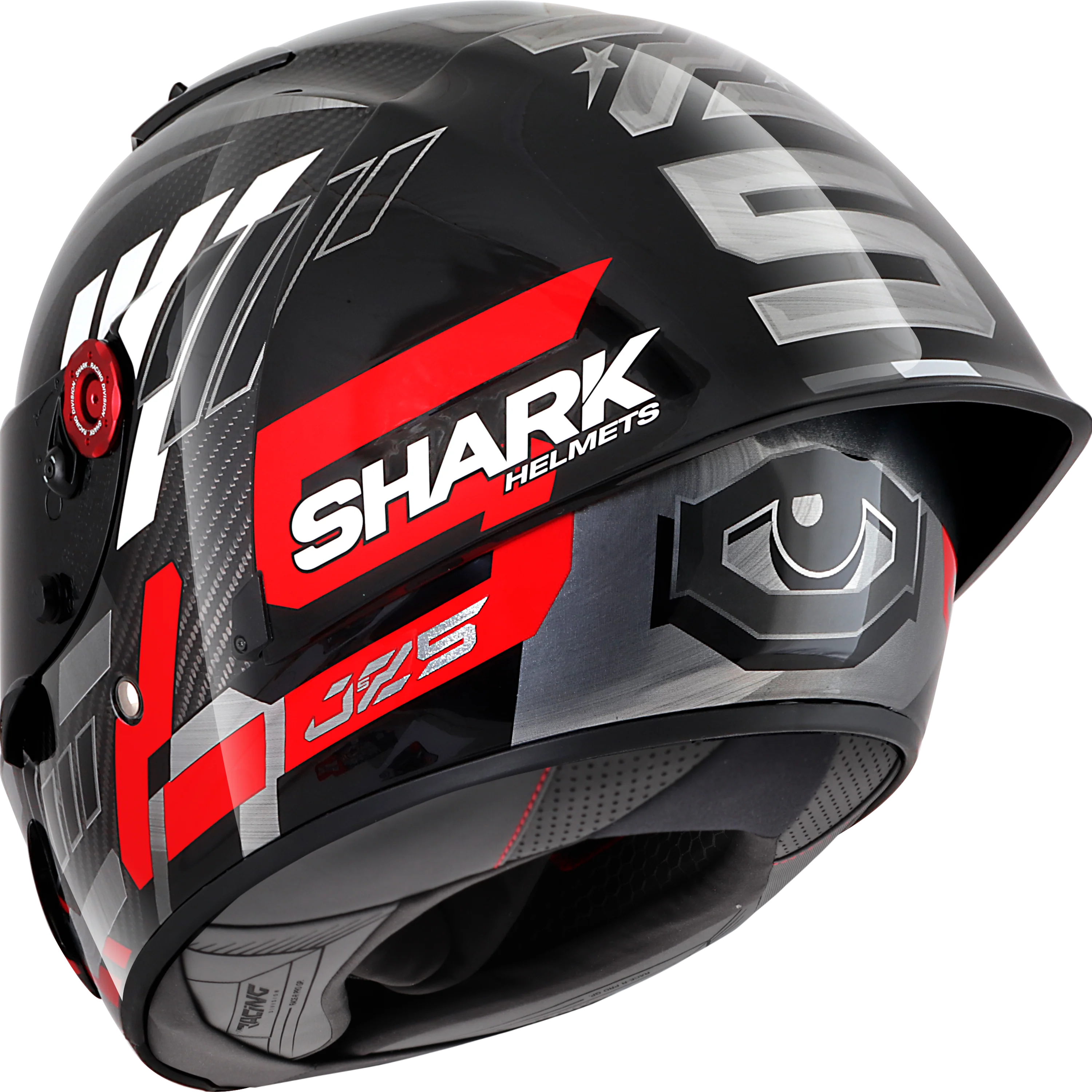 RACE-R PRO GP 06 REPLICA ZARCO WINTER TEST Carbon Chrome Red - Image 2
