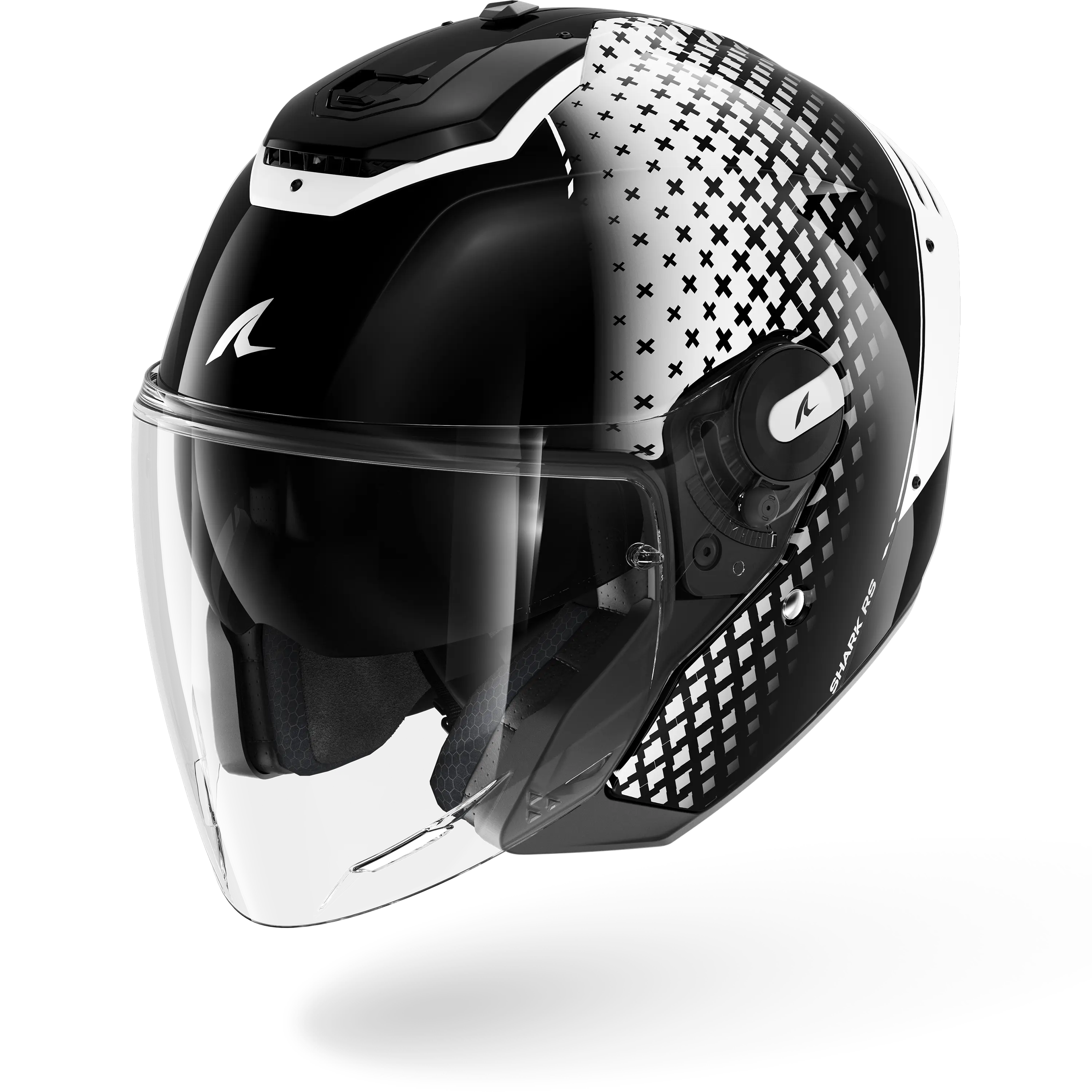 RS JET Stride Black White Black