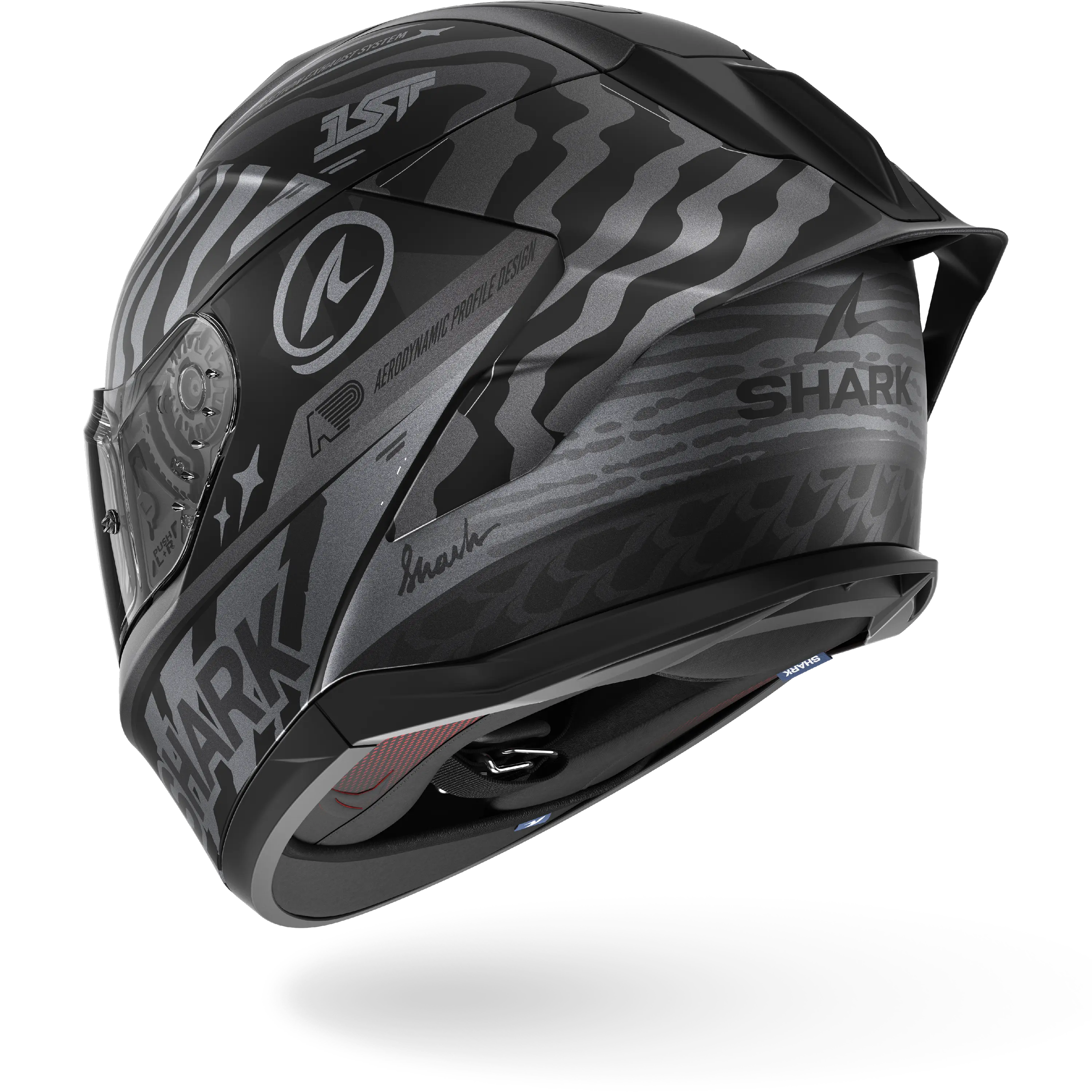 SKWAL CUP SPEED-FANCY Mat Black Anthracite Silver - Image 2