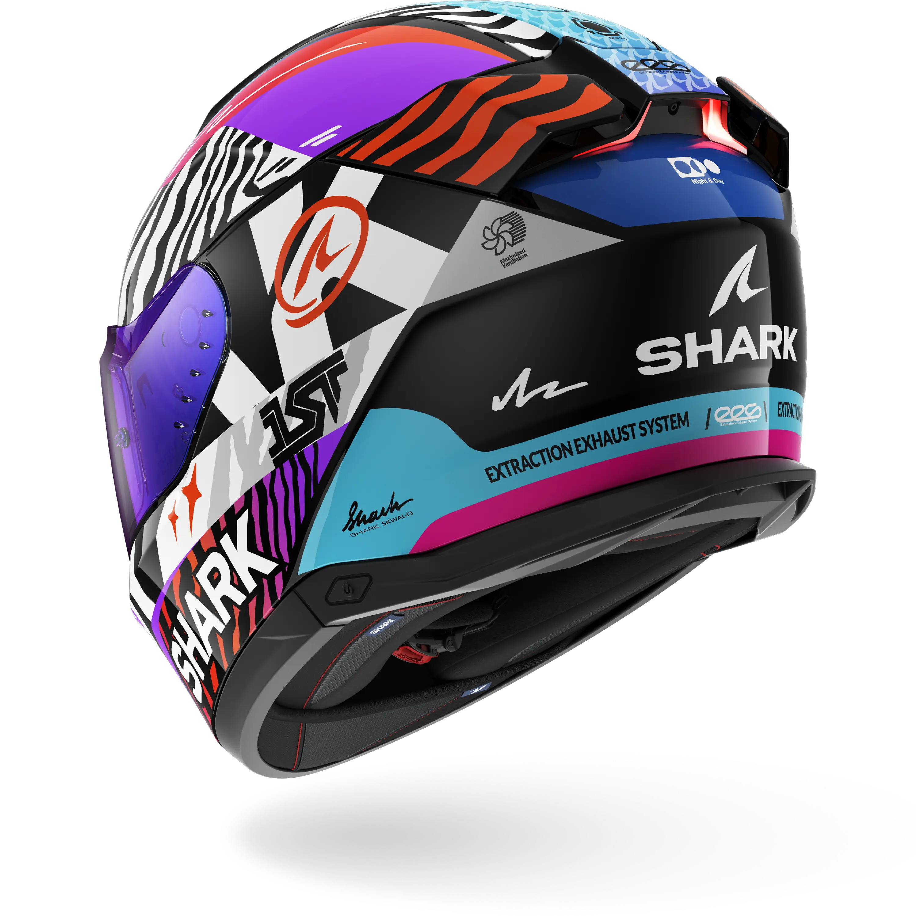 SKWAL i3 SPEED-FANCY Black White Orange - Image 2