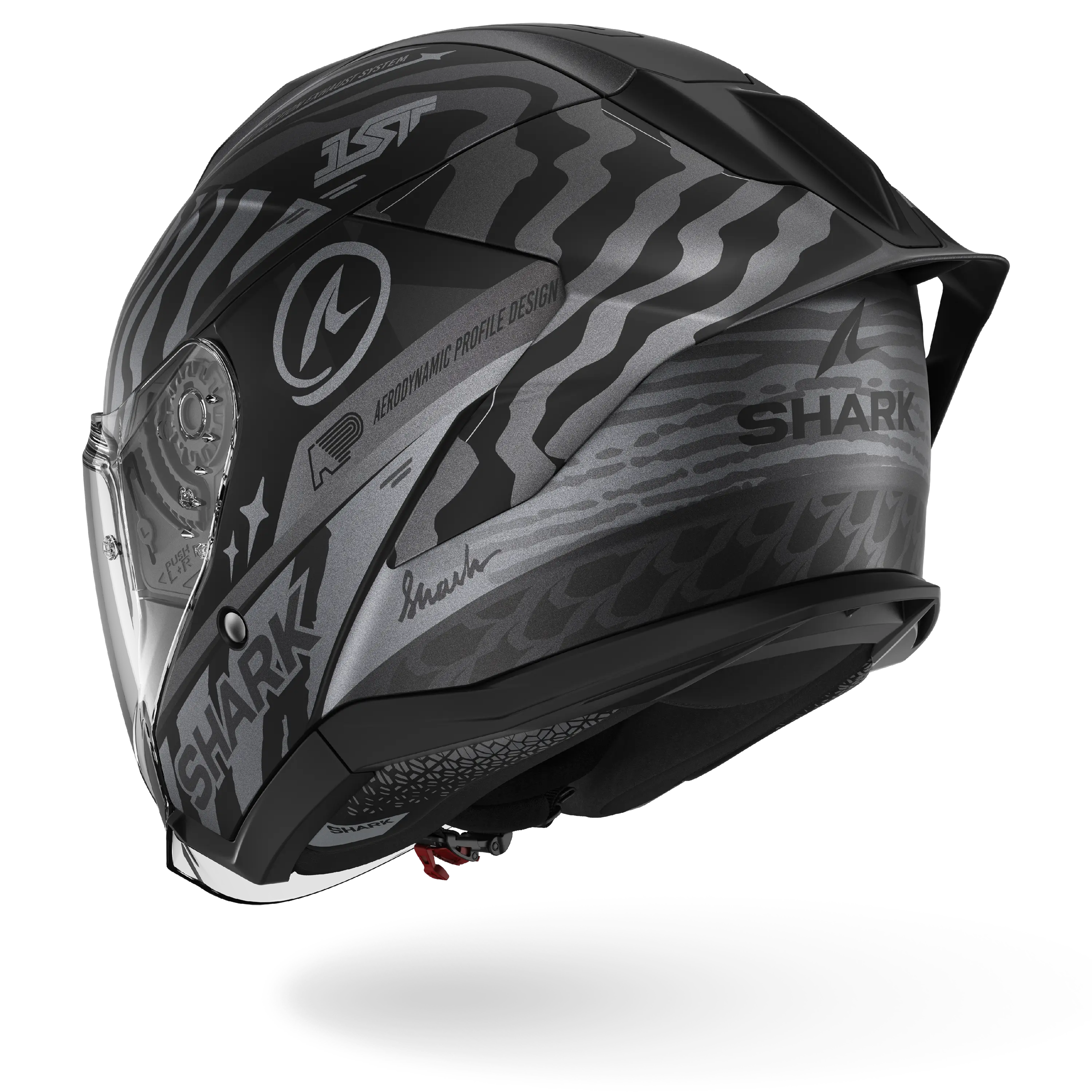 SKWAL JET CUP SPEED-FANCY Mat Black Anthracite Silver - Image 2