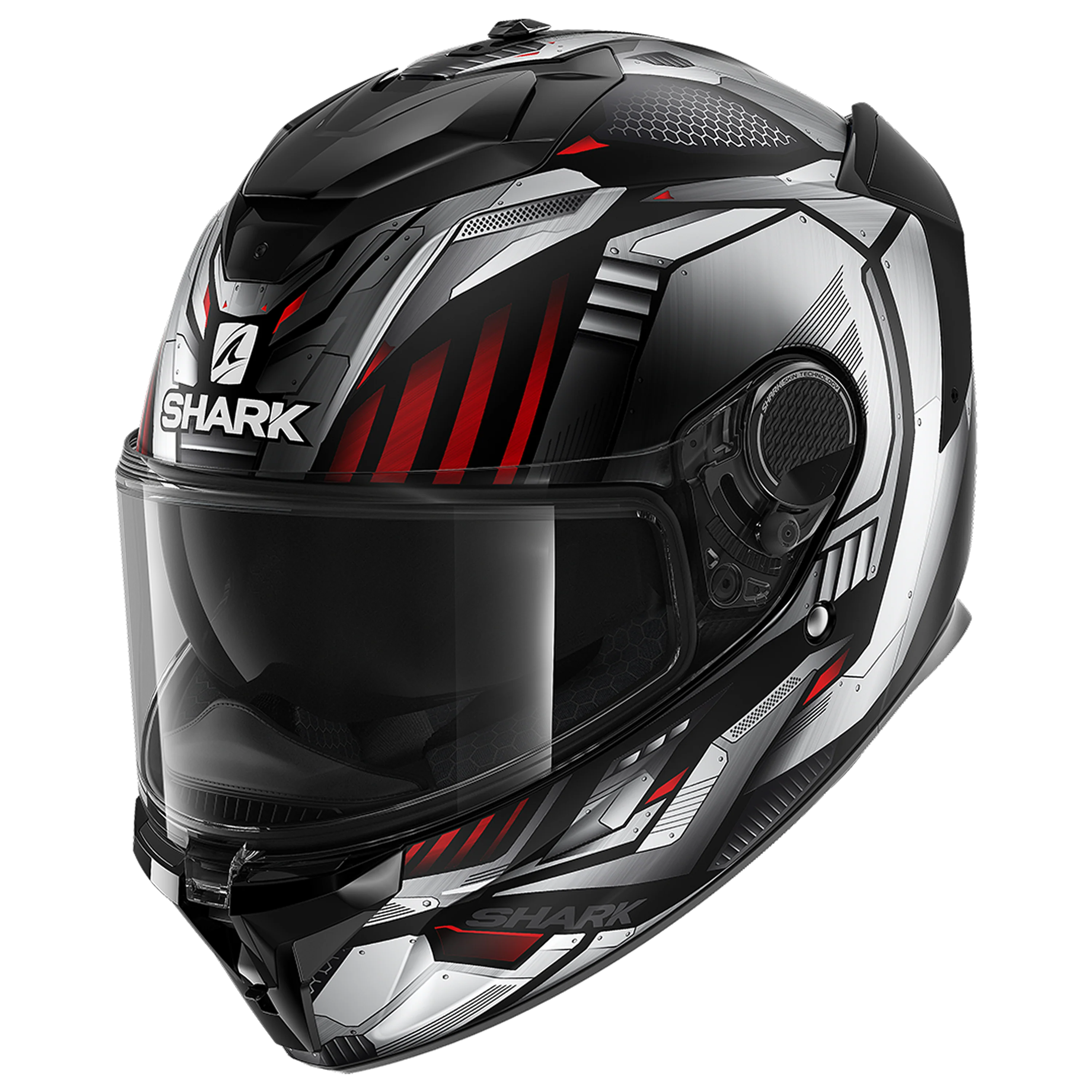 SPARTAN GT BCL. MICR. Replikan Matte Black Chrome Silver