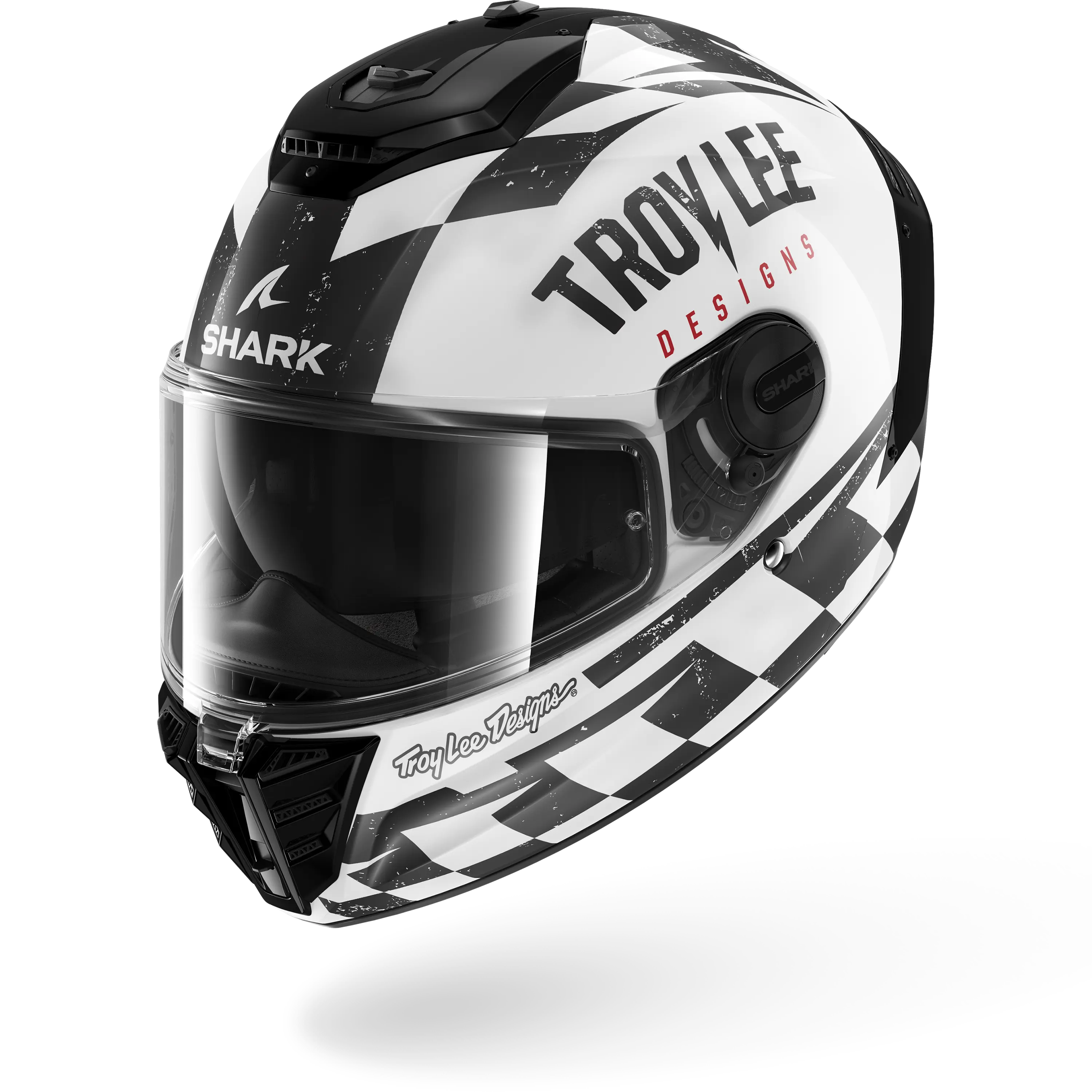 SPARTAN RS FIBRE Raceshop White Black Red